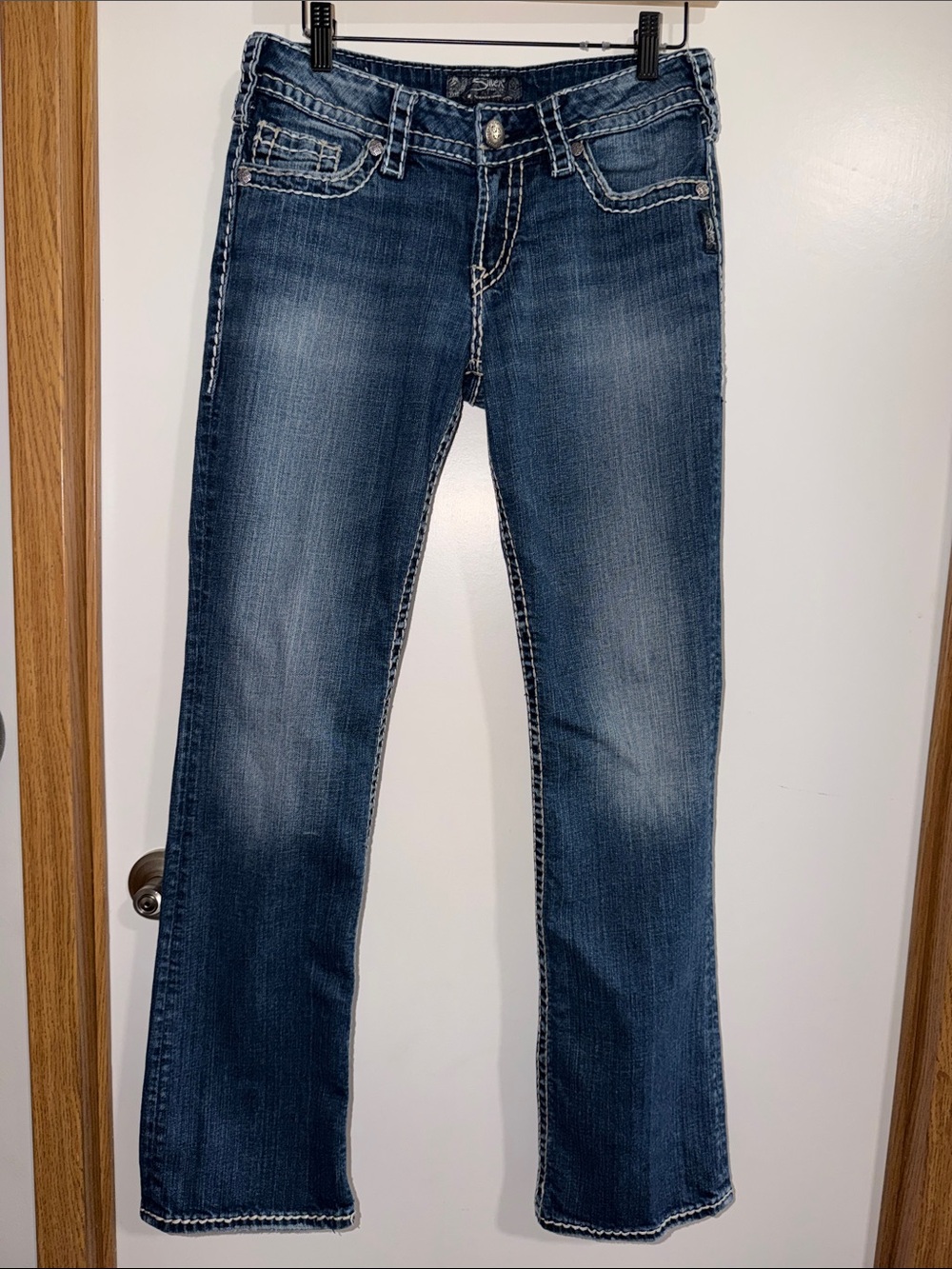 Silver Jeans Dark Blue Bootcut Women's Jeans